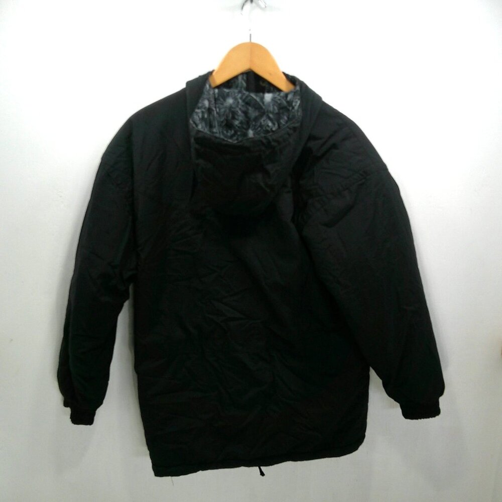 Vintage Tyrolia Skiwear Insulated Reversible Black Full Zip Jacket Size 6 - Picture 9 of 13